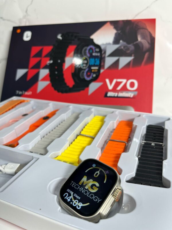 Combo SmartWatch V70 7 en 1
