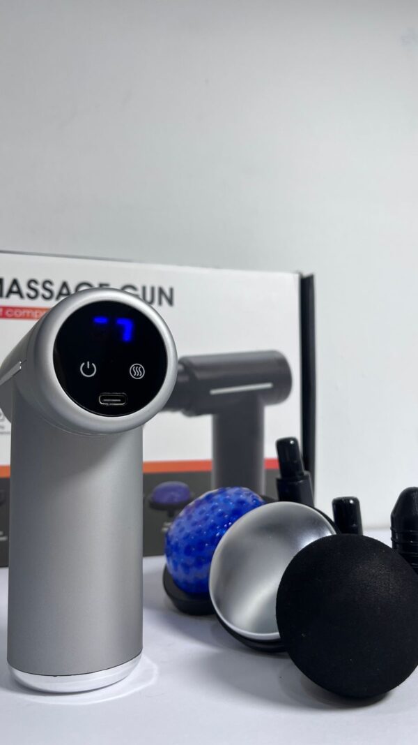 Masajeador Muscular Eléctrico Pistola Calor-Frio - Imagen 3