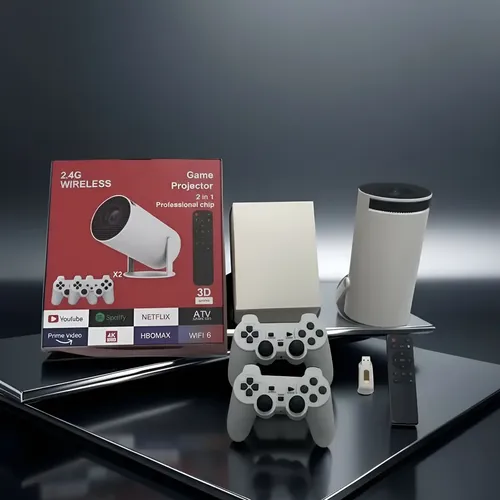 PROYECTOR CON VIDEO JUEGOS