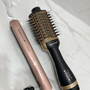 Combo Cepillo Secador + Plancha ( Keratina)