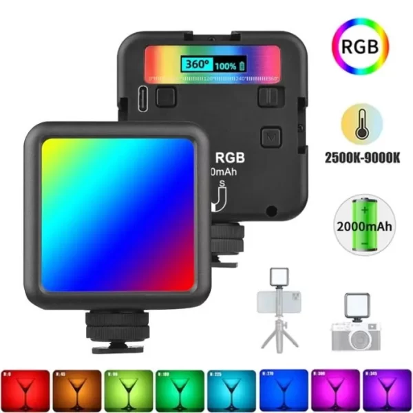 LUZ LED PARA CELULAR O LAPTOP RECARGABLE - Imagen 3