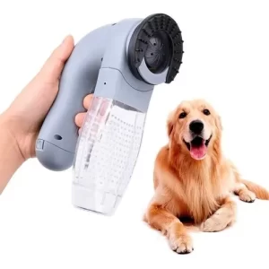 Cepillo Aspiradora Eléctrica Quita Pelo Recogedor Mascota