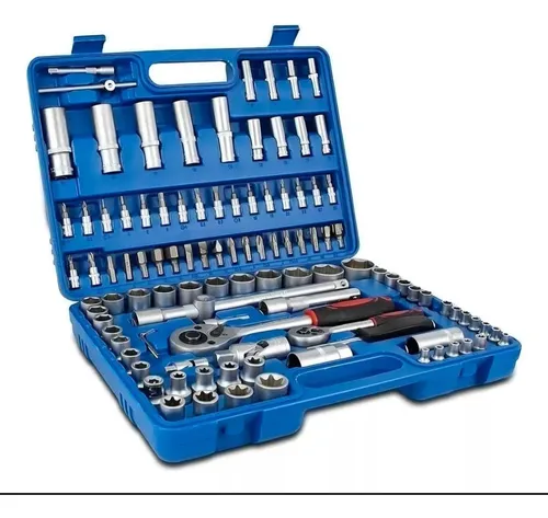 Kit Completo Herramientas Resistentes Profesional Con Maletín - Imagen 2