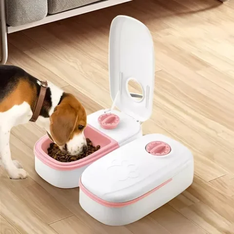 PLATO DOBLE PARA MASCOTAS
