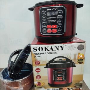 Olla a Presión Eléctrica Sokany SK-2402 de 5L