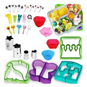 SET DE MOLDES Y ACCESORIOS CREATIVOS PARA ALIMENTOS NIÑOS