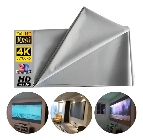 Tela para Proyector 130 Pulgadas
